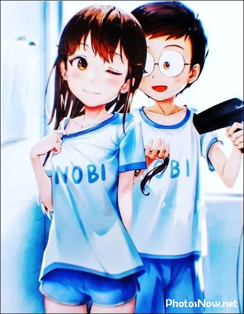 nobita-and-shizuka-photo